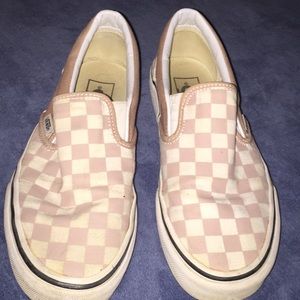 checkered vans